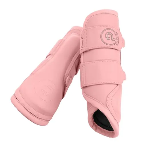 Eskadron Platinum Gamaschen Faux Leather Smoky Taupe, golden Yellow, Soft Rouge, Größe:L, Farbe:Soft Rouge