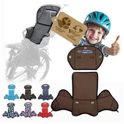 BambiniWelt by Rafael K. Fahrradkindersitz Ersatzbezug Sitzkissen für Fahrradsitz kompatibel mit Römer Jockey M4, ab: 2, bis: 6 braun