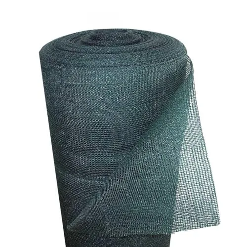 Florade® Maulwurfnetz | Tierfreundlich | Maulwurfshügel verhindern | UV-beständig, robust, langlebig | Effektiver Maulwurfschutz | Dunkelgrün | 80g/m²