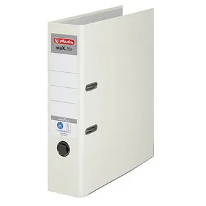 herlitz maX.file nature plus Ordner weiß Karton 8,0 cm DIN A4, 1 St.