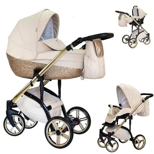 Kinderwagen-Set 4 in 1 Vip Lux inkl. Sportsitz und Autositz