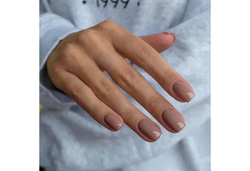 LuxusKollektion Kunstfingernägel 24 Stück Press on Nägel Kurz Eckig Einfarbig für Frauen