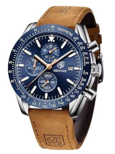 BENYAR Herren Chronograph Armbanduhr