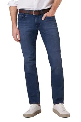 Hattric Herren Jeans Harris 5 Pocket Modern Fit - 36/34 - Moderne Herren Jeans in New mid Blue, 5 Pocket Design und bequemer Modern Fit für optimalen Tragekomfort.