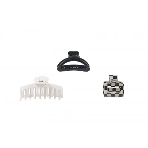 Donegal Zestaw klamr do włosów 3szt. (P1) 5907549257566 in weiß von donegal