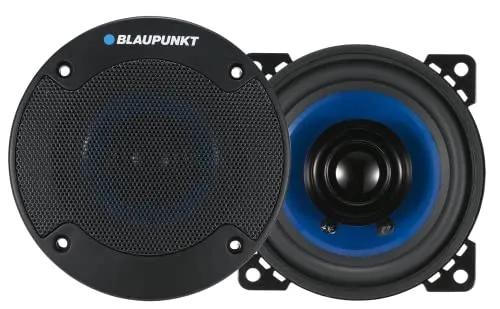 Blaupunkt ICx 401 2-Wege Lautsprecher - Car-HiFi-Lautsprecher mit 140W max. Leistung, ideal für klaren Sound und geringen Verzerrungen dank innovativem EXP-Design. Perfekt für den Deckeneinbau mit nur 43mm Einbautiefe.