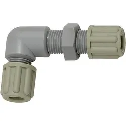 Riegler Winkel-Schottverbindung, M10x1,0, für Schlauch 4/6 mm, SW 14, PA