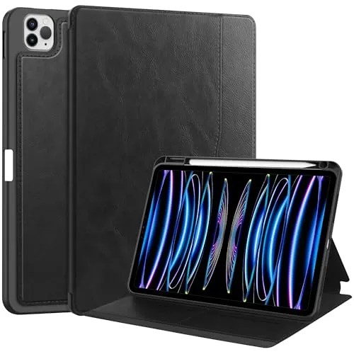 Lobwerk Hülle für Apple iPad 10.2 2019/2020/2021, Pro 10.5 2017, Air 10.5 2019 (3.Gen) 10.5 Zoll Smart Cover Etui mit Standfunktion und Auto Sleep/Wake Funktion