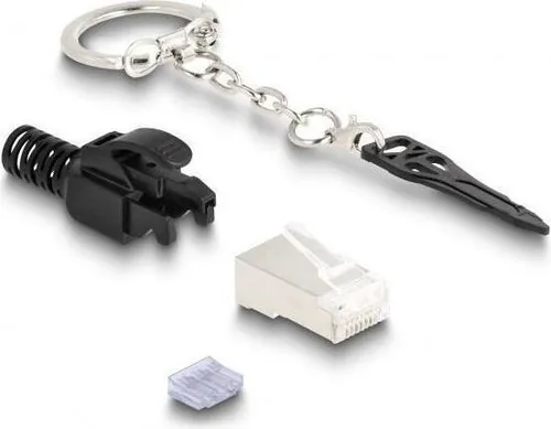 RJ45 Modularer Stecker Cat.6A verschließbar - 10 Stück Set