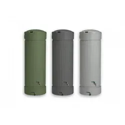 Speidel Regensäule 500 Liter, Anthrazit - Bewässerungslösung mit 500 Litern Fassungsvermögen, ideal zur umweltfreundlichen Nutzung von Regenwasser im Garten.