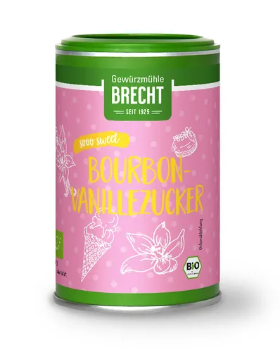 GOURVITA DE Gewürzmühle Brecht Bourbon Vanillezucker, 110g 12781