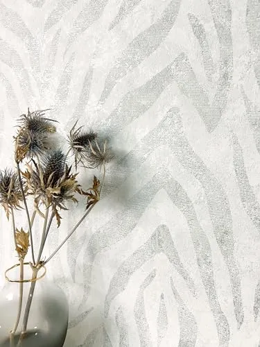 Newroom Vliestapete Modern Streifen in weiß von Newroom