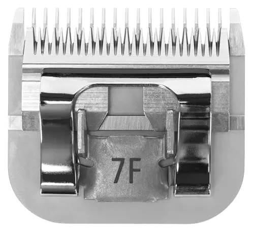 KERBL Aesculap Scherkopf SnapOn – 3,2 mm, Größe 7F (Schurhöhe 2,8 mm, Scherbreite 40 mm, Material Kohlenstoffstahl, Made in Germany) GT345