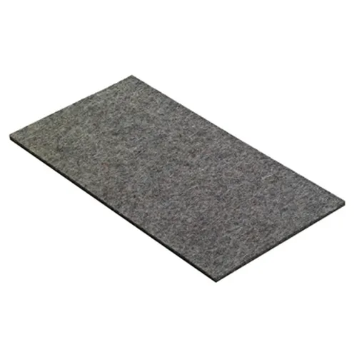Hettich Wollfilzzuschnitt, selbstklebend, eckig, 195 x 100 x 3 mm, grau, 2 Stück