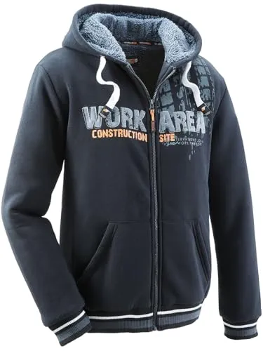 Terratrend Job 61361–3 x l-1000 Sweat Jacket in Schwarz – Größe 3 X - Stylische Sweat Jacket mit zahlreichen praktischen Taschen, ideal für den Alltag. Hergestellt aus robustem 100% Polyester für langen Tragekomfort.