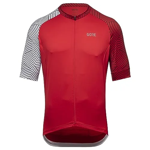 GORE WEAR Herren C5 Trikot, Red/White, L EU von GOREWEAR
