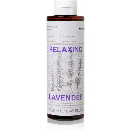 Korres Relaxing Lavender entspannendes Duschgel 250 ml