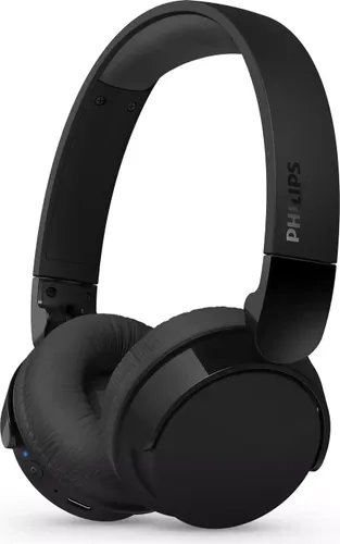 Philips TAH3209BK Over-Ear Kopfhörer - Schwarz - Kopfhörer mit dynamischem Bass und bis zu 25 Stunden Spielzeit. Faltbar, leicht und bequem für stundenlangen Musikgenuss. Ideal für klare Anrufe und nahtloses Streaming.