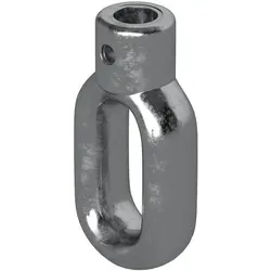 BAUHELD Markisenöse Zink 12 mm für Fleischerhaken