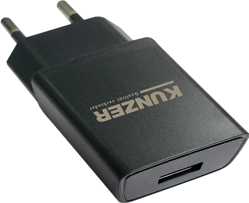 Kunzer USB-Steckernetzteil 230V , 50-60Hz; Ausgang: 5V; 2.000mA 7USBL230