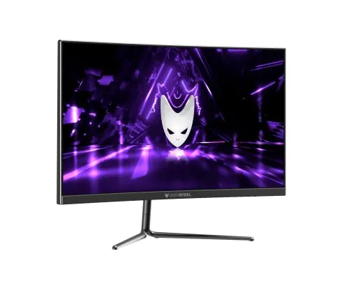 Oversteel - KRYPTO Gaming Monitor QLED 27'' QHD (2560x1440), VA Panel, 16:9, Curved R1500, 1ms, 144 Hz, 2x HDMI, Display Port, Schwarz