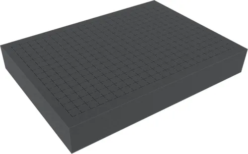 Rasterschaumstoff 360x260x50 mm für Euroboxen, vorgestanzt von Feldherr