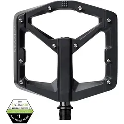 Crankbrothers Stamp 3 Large - Hochwertige Fahrradpedale - Fahrradpedale mit breiter Plattform für optimalen Halt und Kontrolle, ideal für Trail- und All-Mountain-Fahrer.