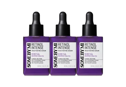 Some By Mi Gesichtsserum Retinol Retinal Intense Reactivating Serum Anti-Falten Anti-Aging, 3-tlg., Anti-Aging, Anti-Falten,Hautpflege, Serum