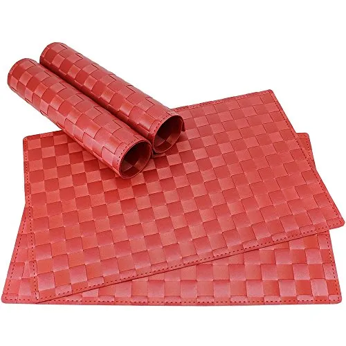 Tischsets Rot von matches21 HOME & HOBBY