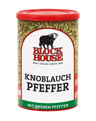 GOURVITA DE BLOCK HOUSE Grüner Knoblauch Pfeffer, 200g 4034