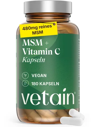 VETAIN MSM Kapseln mit Vitamin C