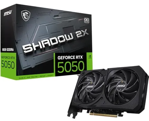 MSI GeForce RTX 5050 8G Shadow 2X OC von MSI
