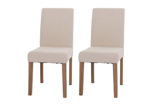 PROREGAL® Esszimmerstuhl Esszimmerstuhl klassisch und zeitlos HxBxT 90x43x56cm Material, Farbe (2 St), Mit hochwertigem Bezug, erhältlich in vielen Ausführungen