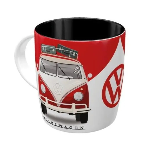 Keramik Tasse »VW - Good In Shape« Volkswagen Bulli Bus - Nostalgic-Art