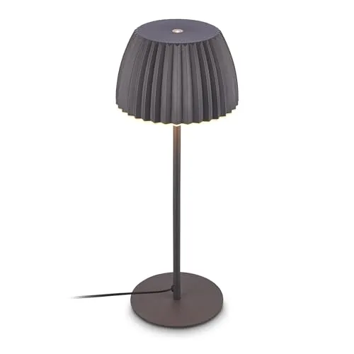 BRILONER LED Nachttischlampe mit Touch - dimmbar und warmweiß - Stylische Kinderlampe mit Touchdimmer und Memoryfunktion für eine gemütliche Atmosphäre. Ideal für Nachttische oder Leseecken, bietet sie flexibles Licht und modernes Design.