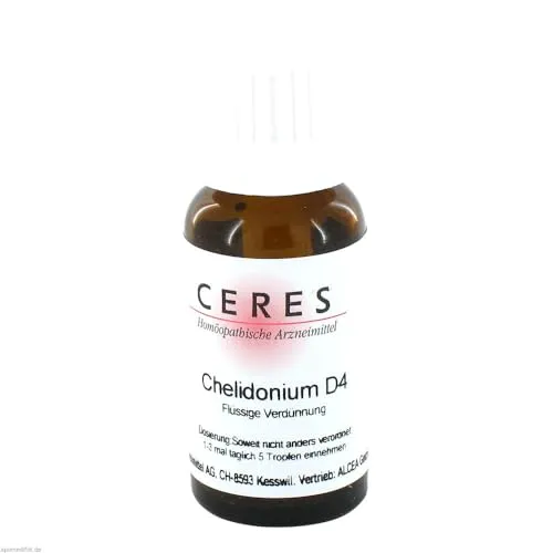 CERES Chelidonium D 4 Dilution 20 ml