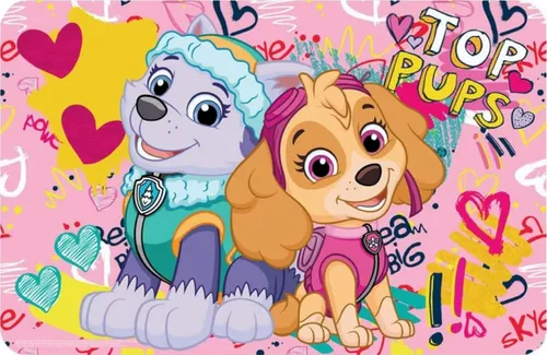 Paw Patrol Tischunterlage Tischset Platzdeckchen Malunterlage 43 x 28 cm