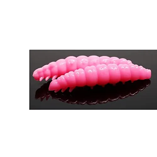 Libra Lures Larva 35 35mm 3,5cm Käse Bubble Gum 017 5908291083892 Bienenmade zum auftreibenden Angeln Forellenangeln