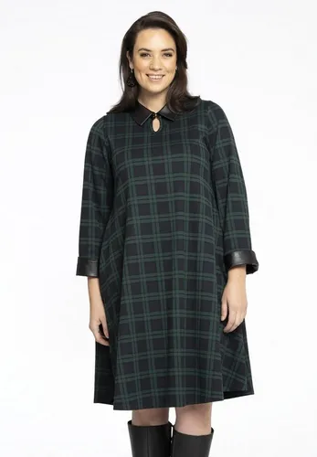 YOEK A-Linien-Kleid Damen Kleid Große Größen mit grafischem Druck