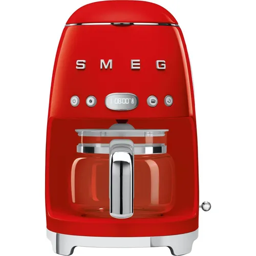 Smeg DCF02RDEU - Filterkaffeeautomat in Rot, vollautomatisch für aromatischen Genuss am Morgen