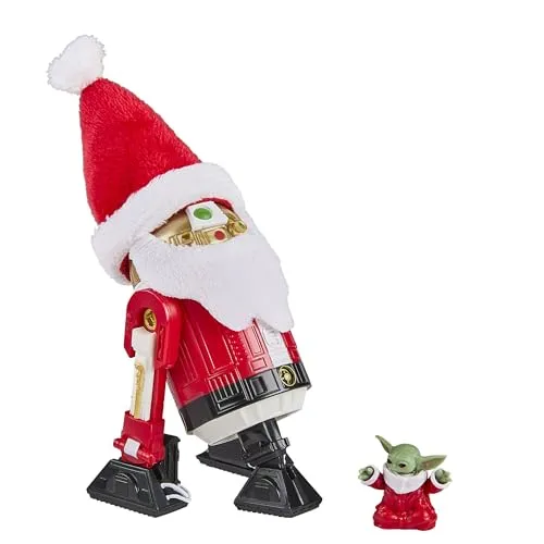 Star Wars The Black Series Astromech-Droide (Festtagsedition) 15 cm - Figuren: Detaillierte 15 cm Action-Figur im festlichen Look eines Astromech-Droiden. Ideal für Sammler und Star Wars-Fans, um galaktische Szenen zu kreieren.