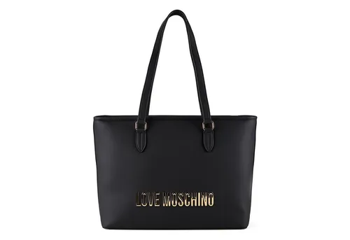 Love Moschino Bold Love Shopper - Damen - schwarz - Elegante Love Moschino Bold Love Handtasche aus Lederimitat, ideal für jeden Anlass und bietet ausreichend Platz für Ihre Essentials.