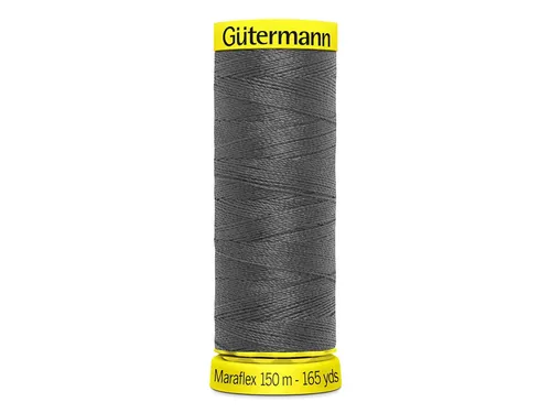 Gütermann Maraflex elastisches Nähgarn No. 120 (150m) 702 - Rauchgrau