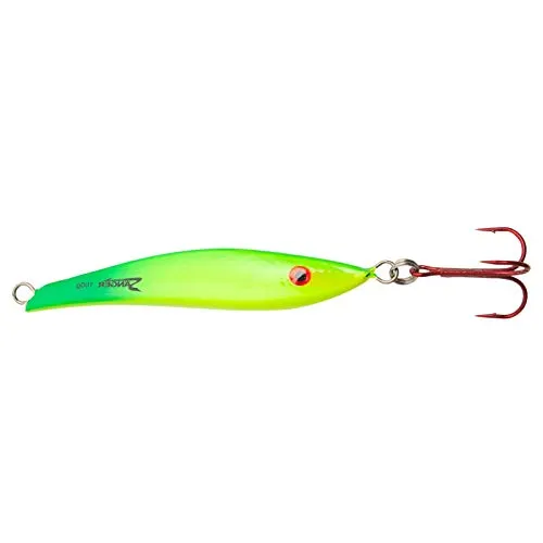 Aquantic Unisex – Erwachsene 10C4039507178826C10 Angeln Norwegen & Co Lotic Pilk 120g Green/Chartreuse UV, Bunt, Normal