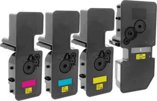 OBV Kompatibel TK-5220 Toner passend für Kyocera - schwarz, cyan, magenta, gelb BK/C/M/Y je 1200 Seiten