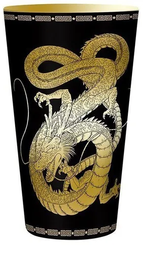 Dragon Ball - Shenron - Glas in gold von Abysse