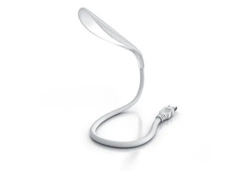 CSL LED Leselampe, LED Lampe flexibel mit Schwanenhals Leselampe mit USB Anschluss