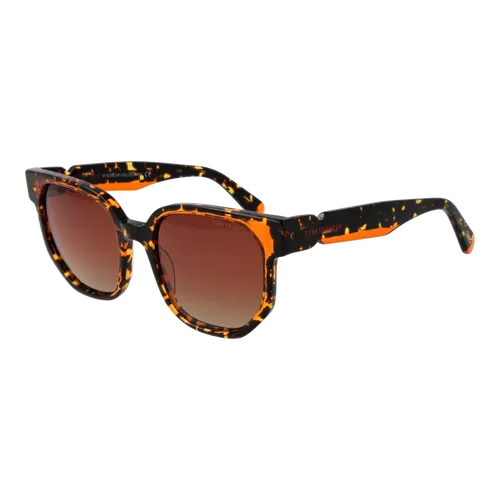 Funky Buddha Damen Sonnenbrille FBS2052 004 53 – Schmetterlingsstil - Stilvolle Damen Sonnenbrille im Schmetterlingsdesign mit polarisierenden Gläsern. Schützt 100% vor UVA & UVB. Ideal für sonnige Tage, leicht und komfortabel zu tragen.