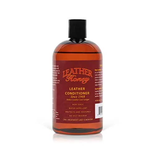 Leather Honey Leather Conditioner and Non-Toxic Since 1968. Protect & Restore Leather Couches & Furniture, Car Interiors, Boots, Jackets, Shoes, Bags & Accessories. Safe for Any Colors