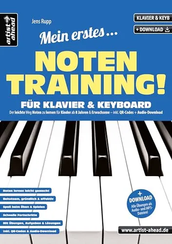 Mein erstes Notentraining für Klavier & Keyboard